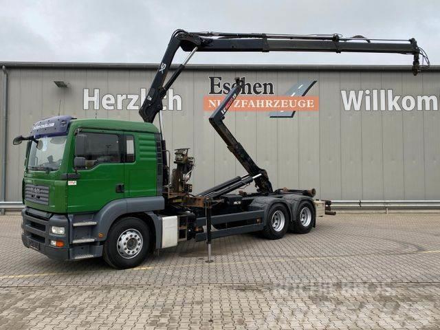 MAN TGA 26.440 6x4|Multilift Haken*HIAB 111*Intarder Vrachtwagen met containersysteem