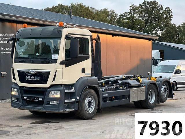 MAN TGS 26.440 Top !!6x2 Euro 6 MEILLER-Abrollkipper Vrachtwagen met containersysteem