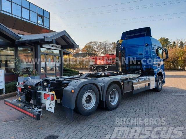 MAN TGS 26.480 6x2 Multilift ULT 21 S61 Abrollkipper Vrachtwagen met containersysteem