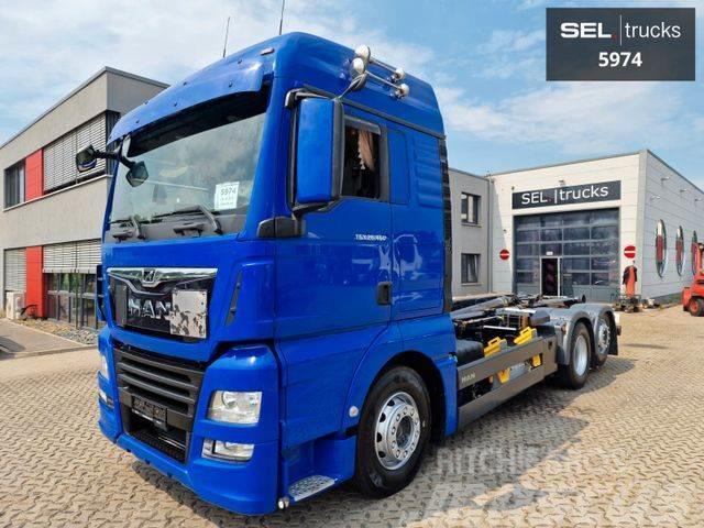 MAN TGX 26.460 / Intarder / Standklima / Lenkachse Vrachtwagen met containersysteem