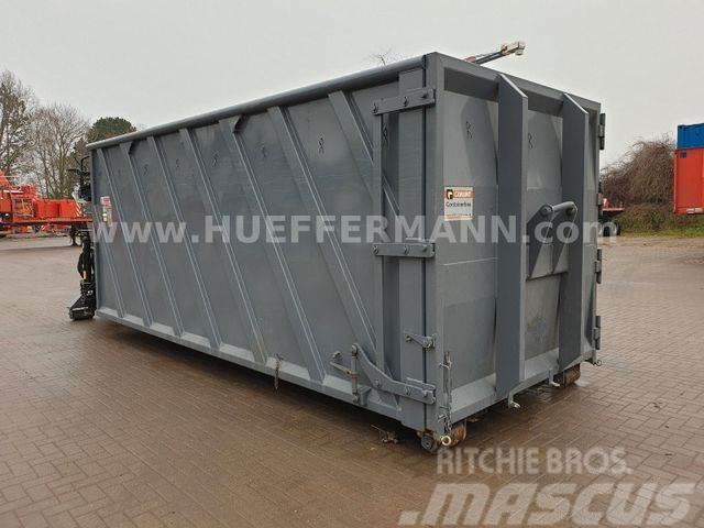 Mercedes-Benz 30cbm Abrollbehälter mit Jonsered J1300 RS 79 Vrachtwagen met containersysteem