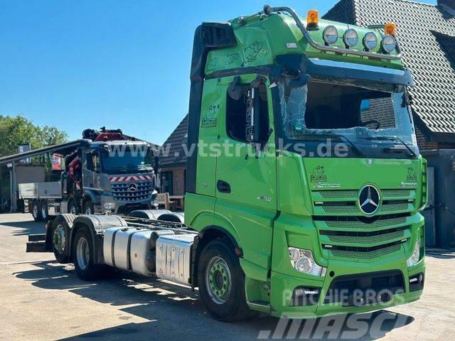 Mercedes-Benz Actros 2553 6x2 Euro6 Fahrgestell *Unfall* Chassis Cab trucks