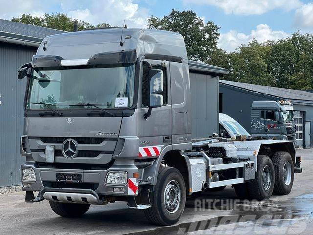 Mercedes-Benz Actros 2644 6x4 Müller Abrollkipper Vrachtwagen met containersysteem