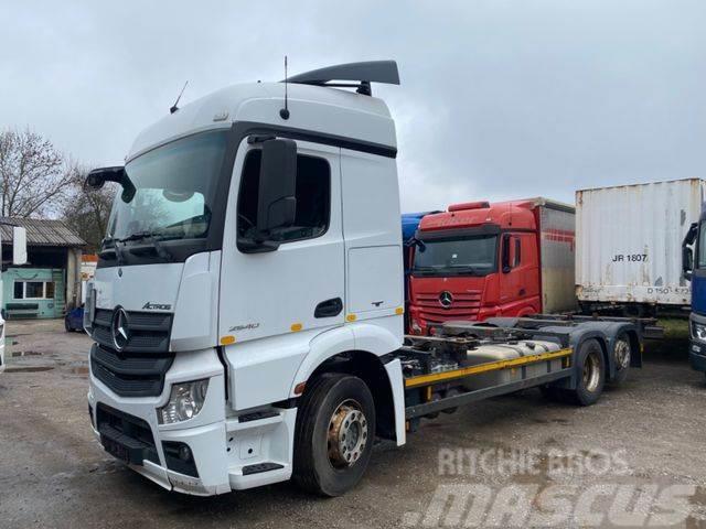 Mercedes-Benz Actros MP4 2540 6x2 Multi Modell 2016 Chassis met cabine