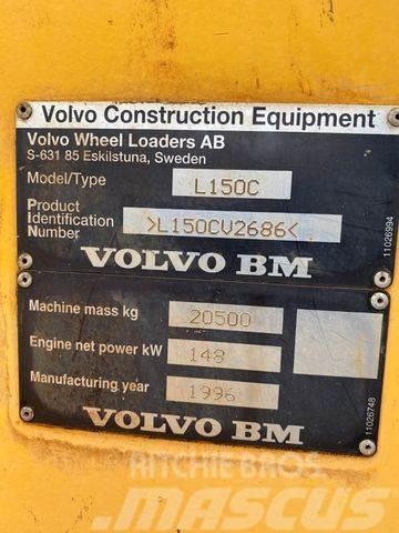 Volvo L150C **BJ. 1996 ** 28315H/WAAGE/TOP Zustand** Wielladers