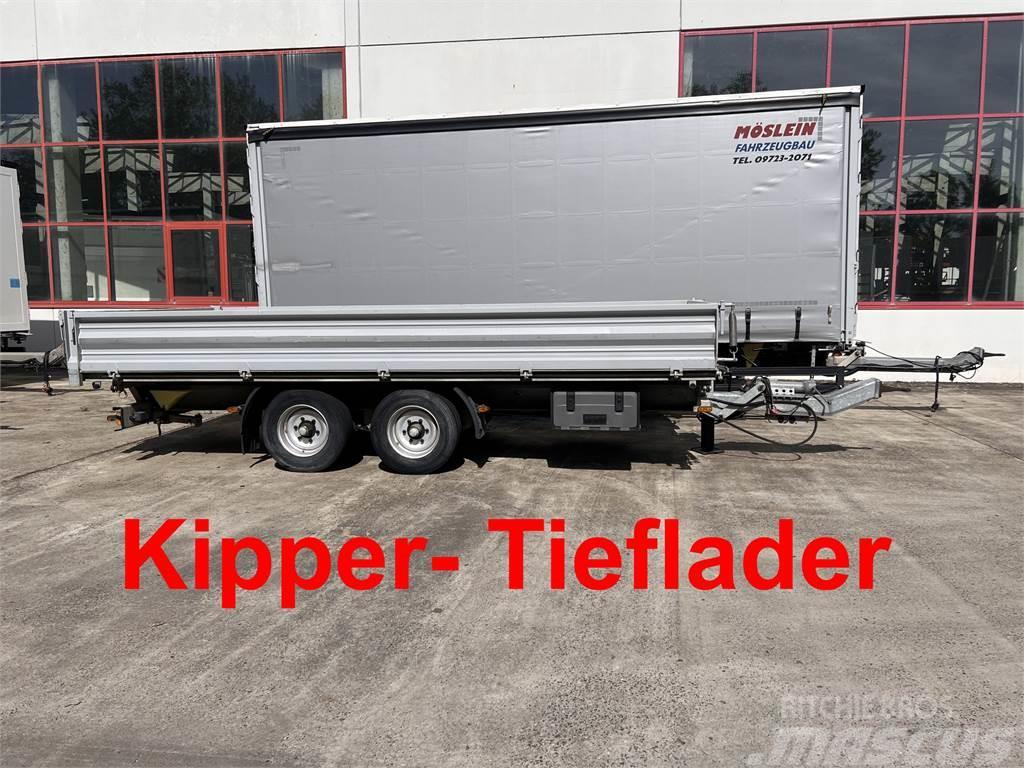 TK Tandemkipper- Tieflader, 5.53 m LadeflächeWeni Kipper
