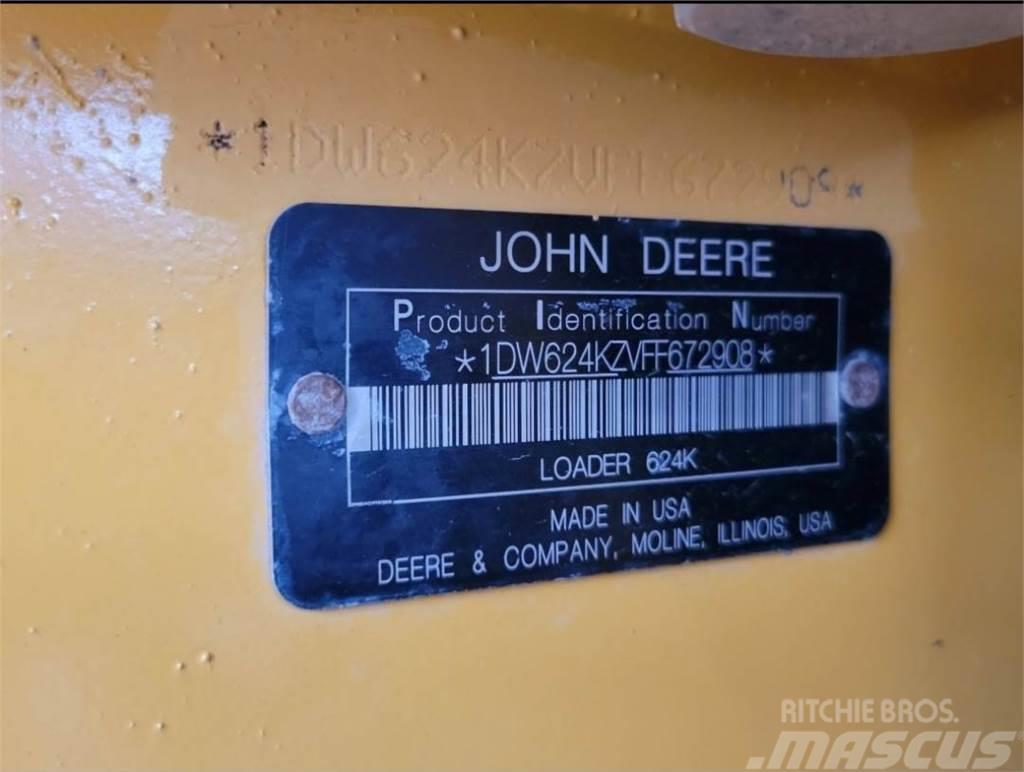 John Deere 624K Wielladers