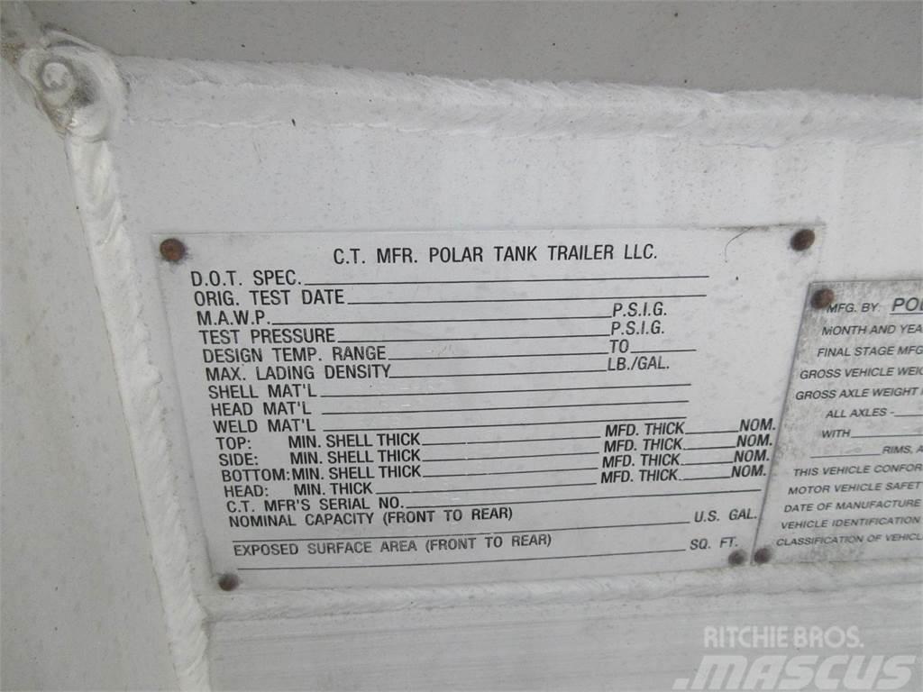 Polar 8400 GALLON CRUDE TANKER AIR RIDE WITH PUMP 200 BB Tankwagen