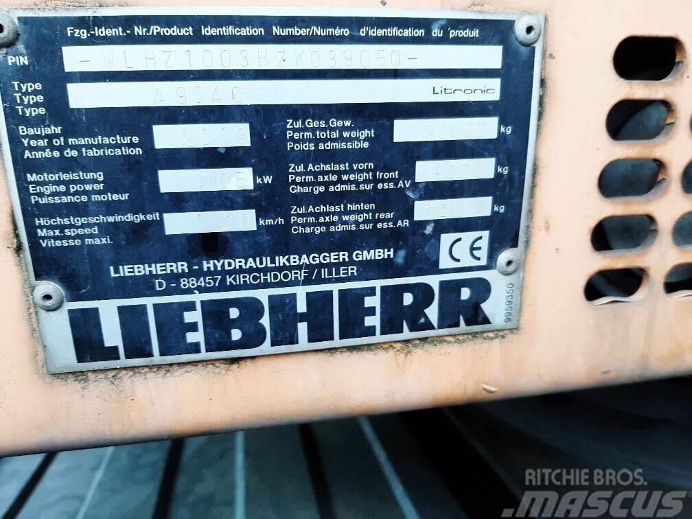 Liebherr A 904 C Litronic Wielgraafmachines