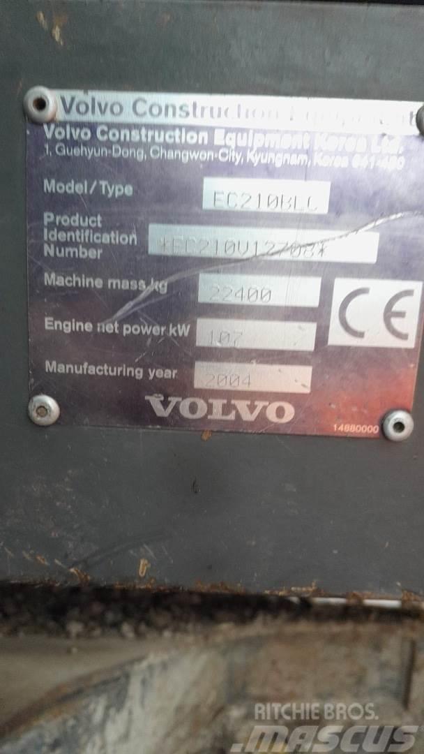 Volvo EC210BLC Rupsgraafmachines