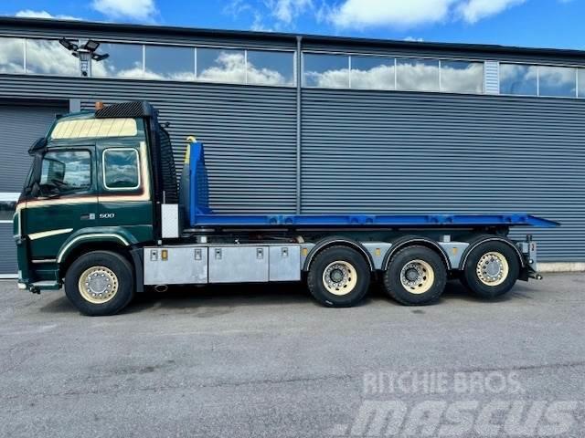 Volvo FM500 8X4*4 Tridem koukkuauto Vrachtwagen met containersysteem