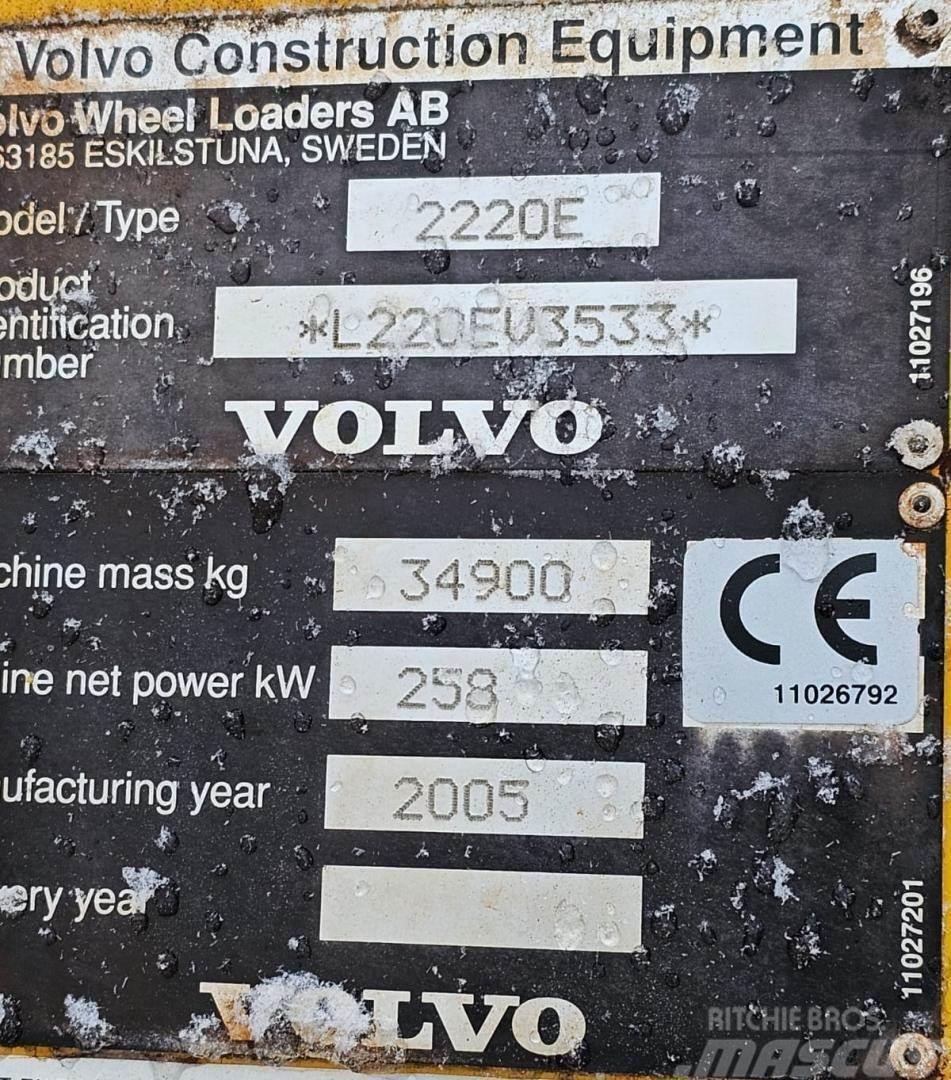 Volvo L220E Wielladers