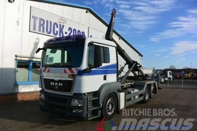 MAN TGA 26.480 Palift 15t. NL Retarder Deutscher LKW Vrachtwagen met containersysteem
