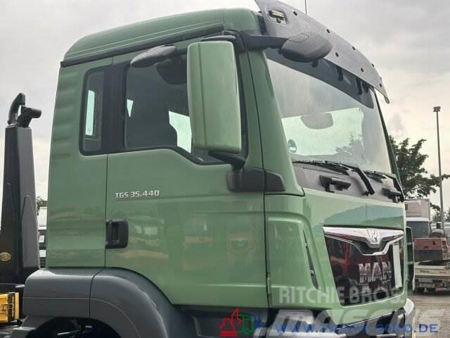 MAN TGS 35.440 8x4 Meiller 21t. 1.Hand Deutscher LKW Vrachtwagen met containersysteem