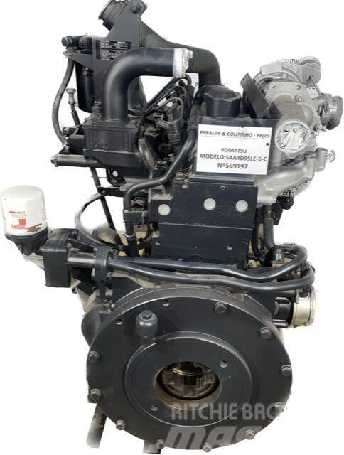 Komatsu /Tipo: D31EX-22 / SAA4D95LE-5 Motor Completo Komat Motoren