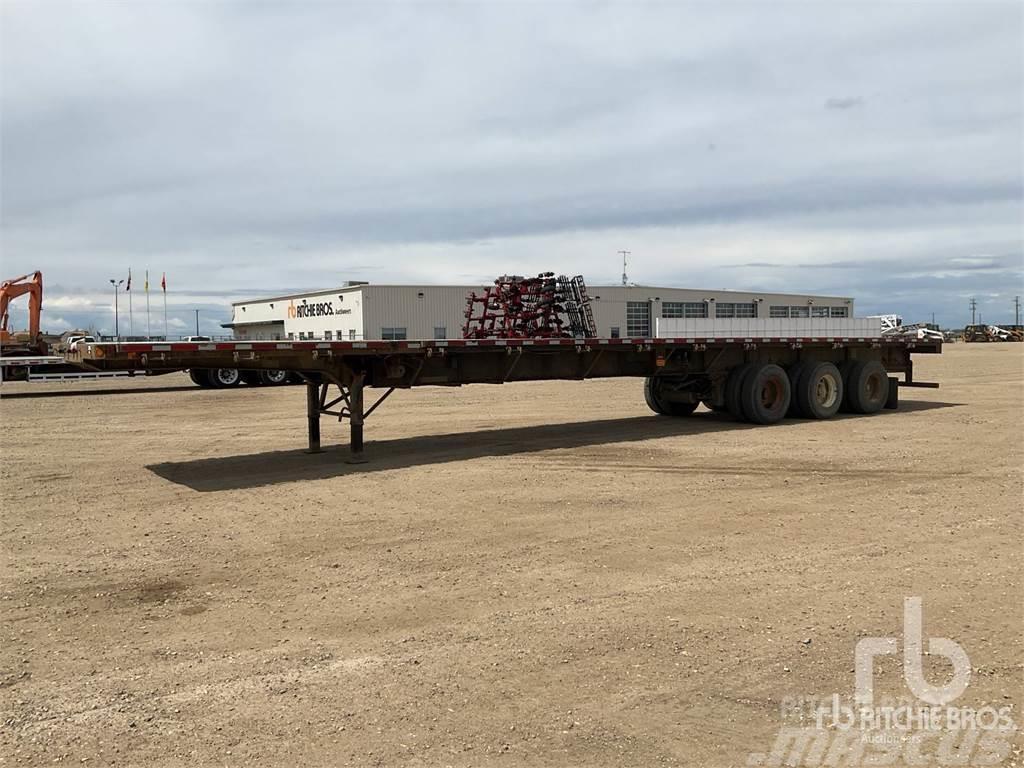 Fontaine 53 ft Tri/A Extendable Flatbed/Dropside semi-trailers