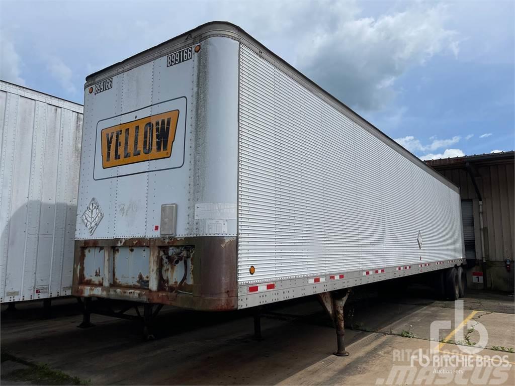Fruehauf 48 ft x 102 in T/A Box body semi-trailers
