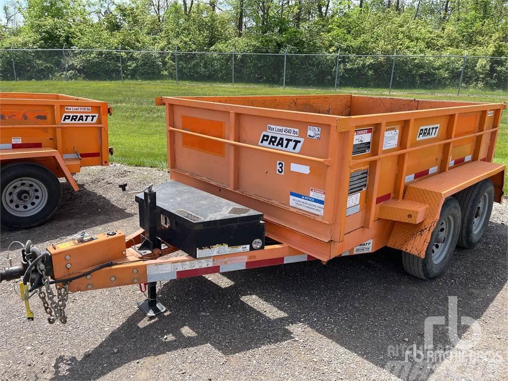  PRATT 10 ft T/A Dump Oprijwagen