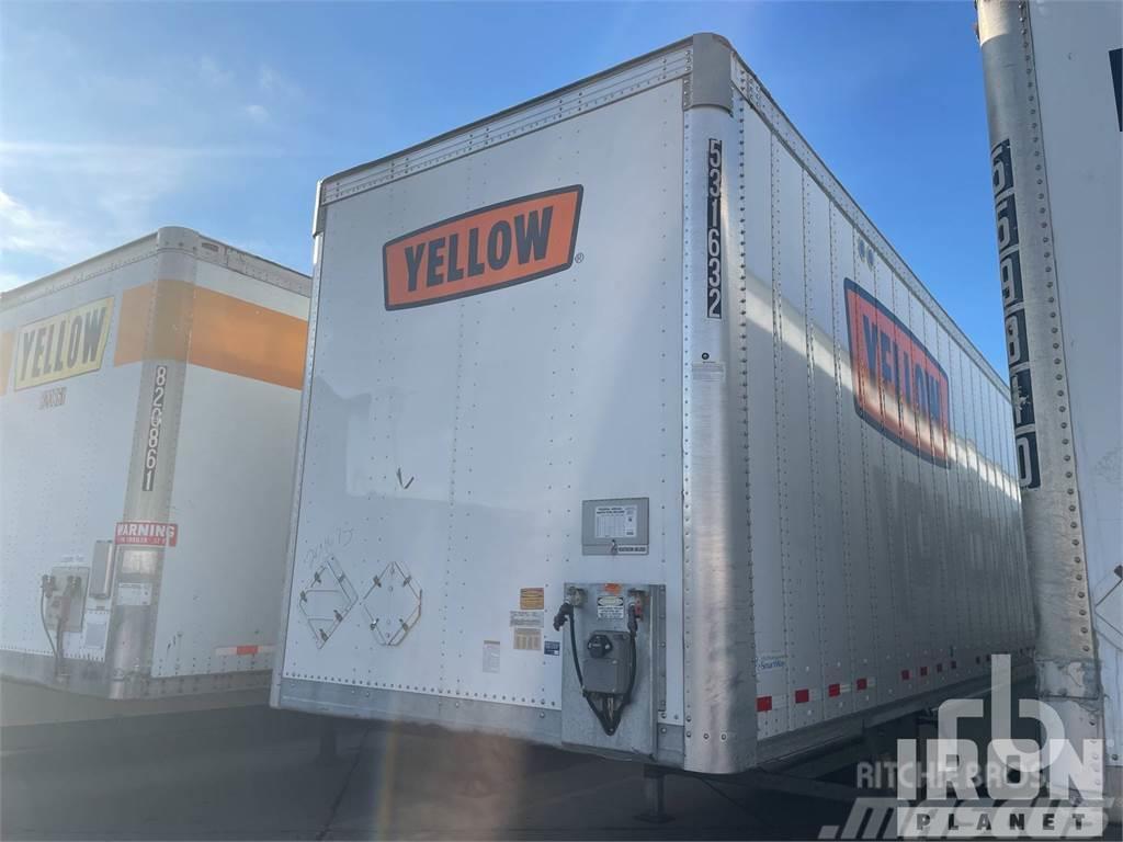 Vanguard 53 ft x 102 in T/A Box body semi-trailers