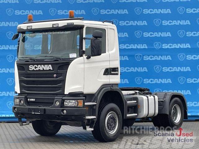 Scania G 450 CA4x4HHA RETARDER PTO HYDRAULIC DIFF-LOCK Trekkers