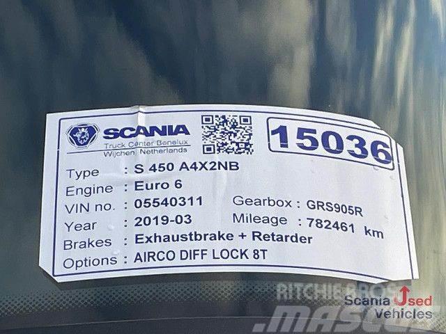 Scania S 450 A4x2NB RETARDER DIFF LOCK ACC FULL AIR Trekkers