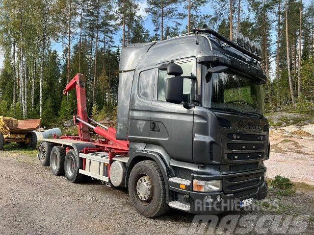 Scania R 500 LB8x4*4HNB Chassis met cabine