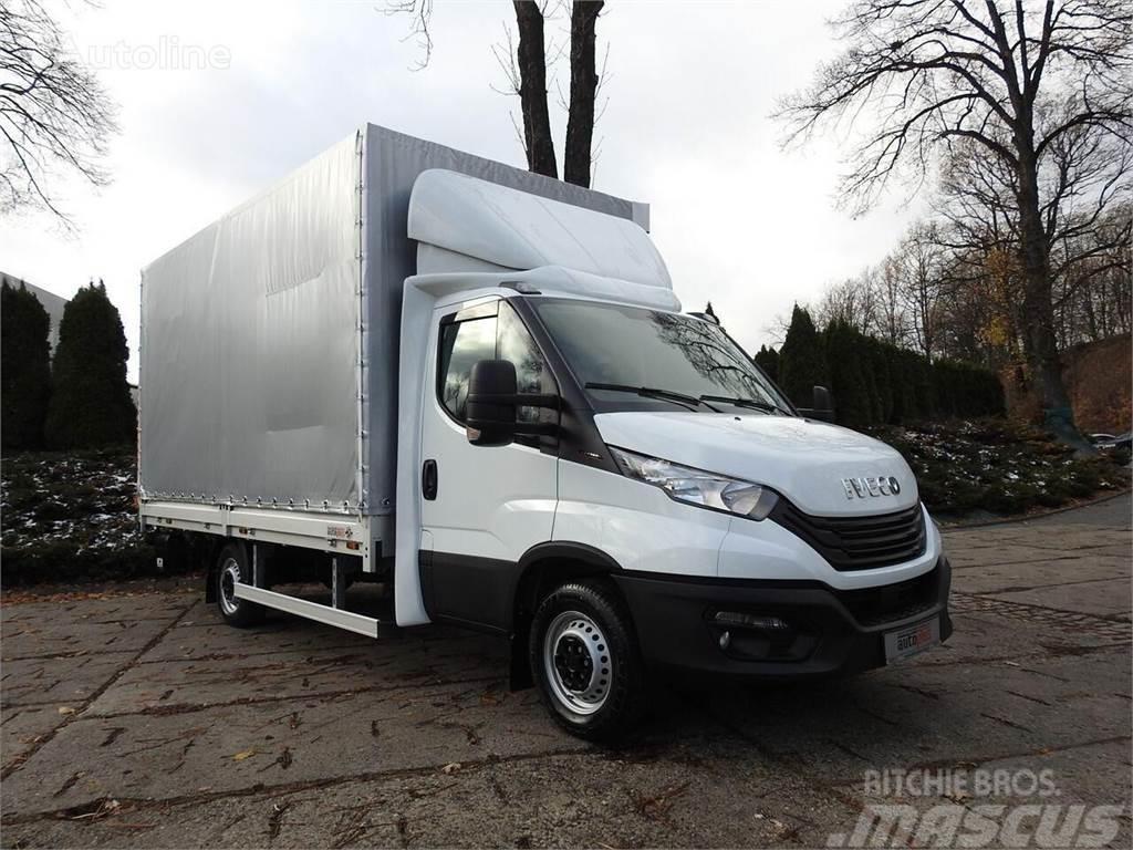 Iveco Daily 35S16 Curtain side + tail lift Dhollandia 75 Platte bakwagens