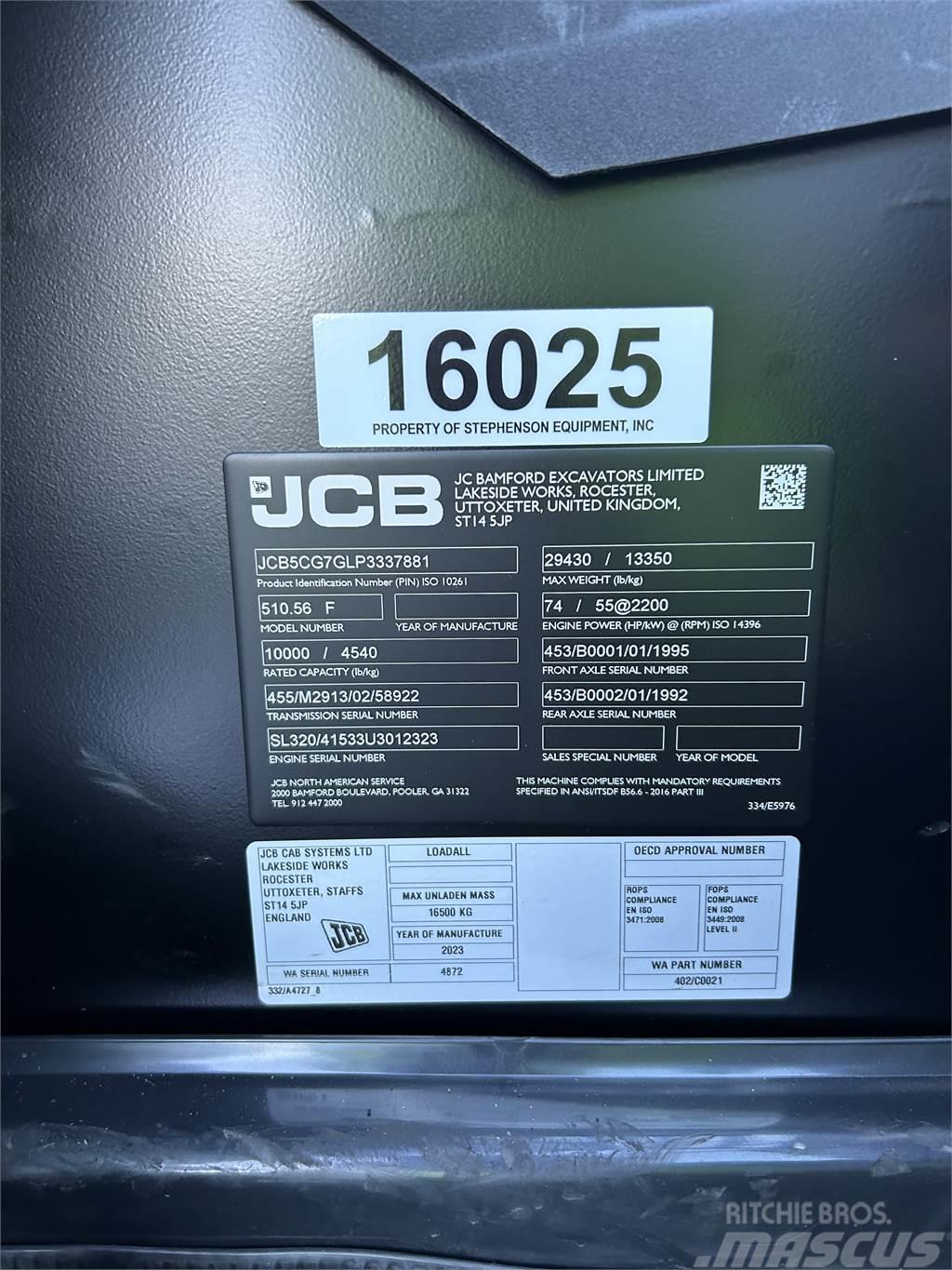 JCB 510-56 Verreikers