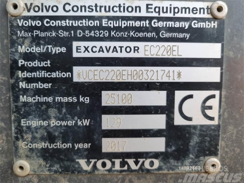 Volvo EC220EL Rupsgraafmachines