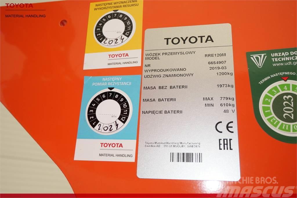 Toyota RRE120M Reachtruck voor hoog niveau