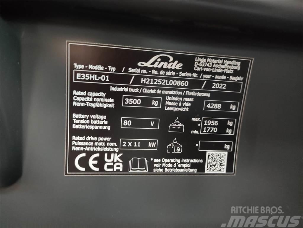 Linde E35HL-01-1252 *Batterie NEU* Elektrische heftrucks