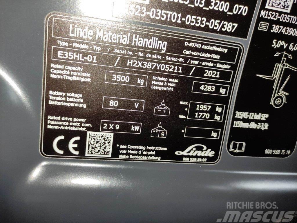 Linde E35HL-01-387 *Batterie NEU* Elektrische heftrucks