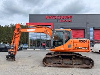 Doosan DX 160 LC / Metsämalli, Kallistaja, Rasvari