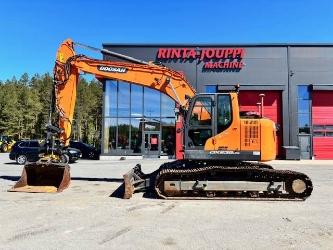 Doosan DX 235 / Engcon+Pihdit,Novatron 3-D+ 6 Lisälaite