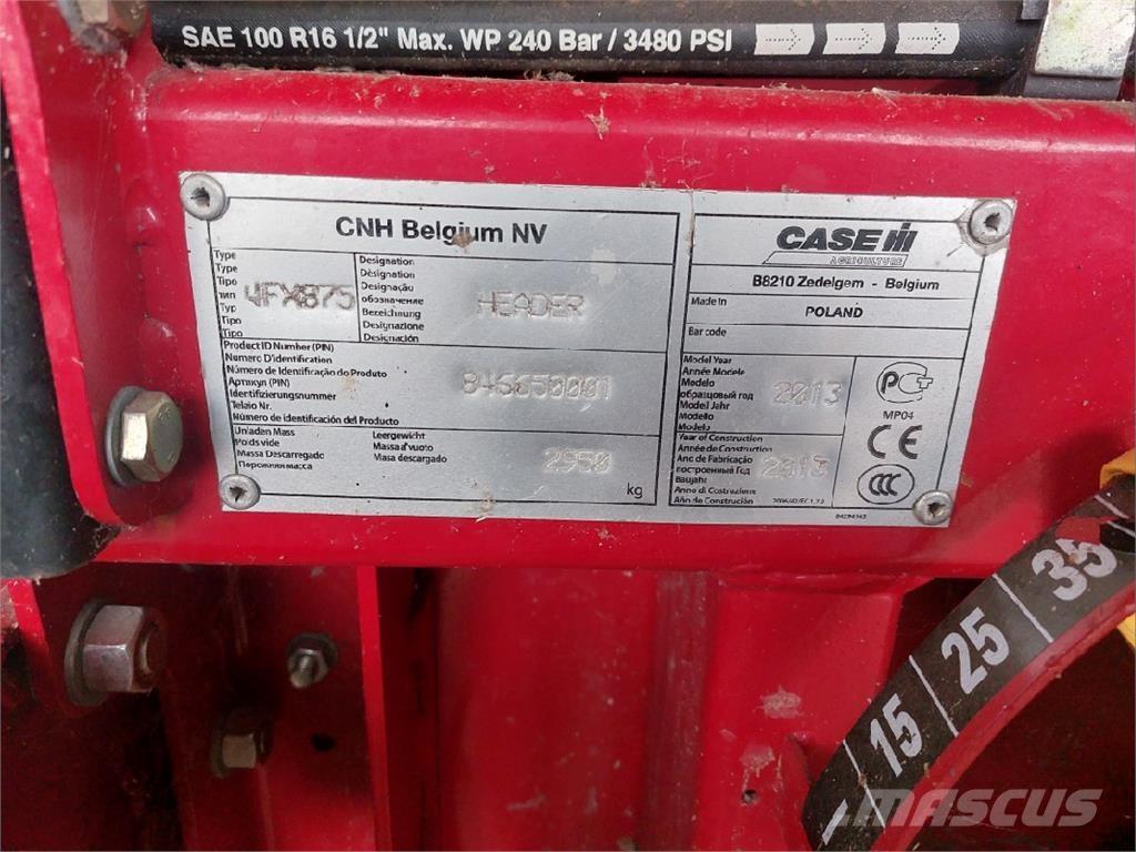 Case IH FX875 Landbouw - overige