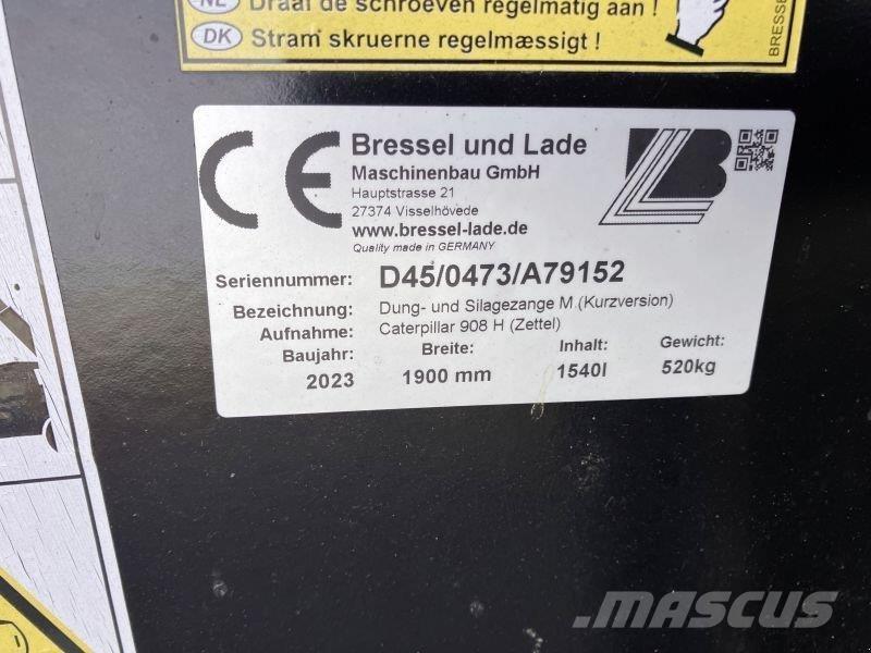 Bressel & Lade DUNG- UND SILAGEZANGE BRESSEL Voorladeraccessoires