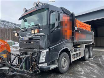 Volvo Fh 540 6x4 plow rigged tipper truck WATCH VIDEO