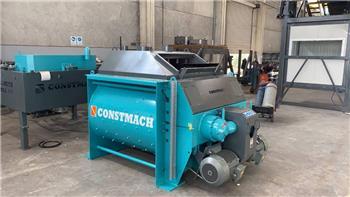 Constmach Twin Shaft Concrete Mixer | Paddle Mixer