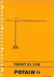 Potain TOPKIT E1/13B
