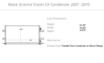 Mack Granite Vision CX