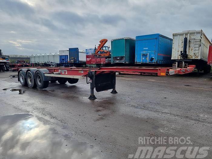 Desot 3 AXLE LIGHT WEIGHT 40 FT CONTAINER CHASSIS BPW DR Containerchassis