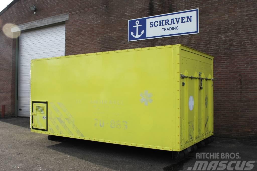  Gemco ambulance container Speciale containers