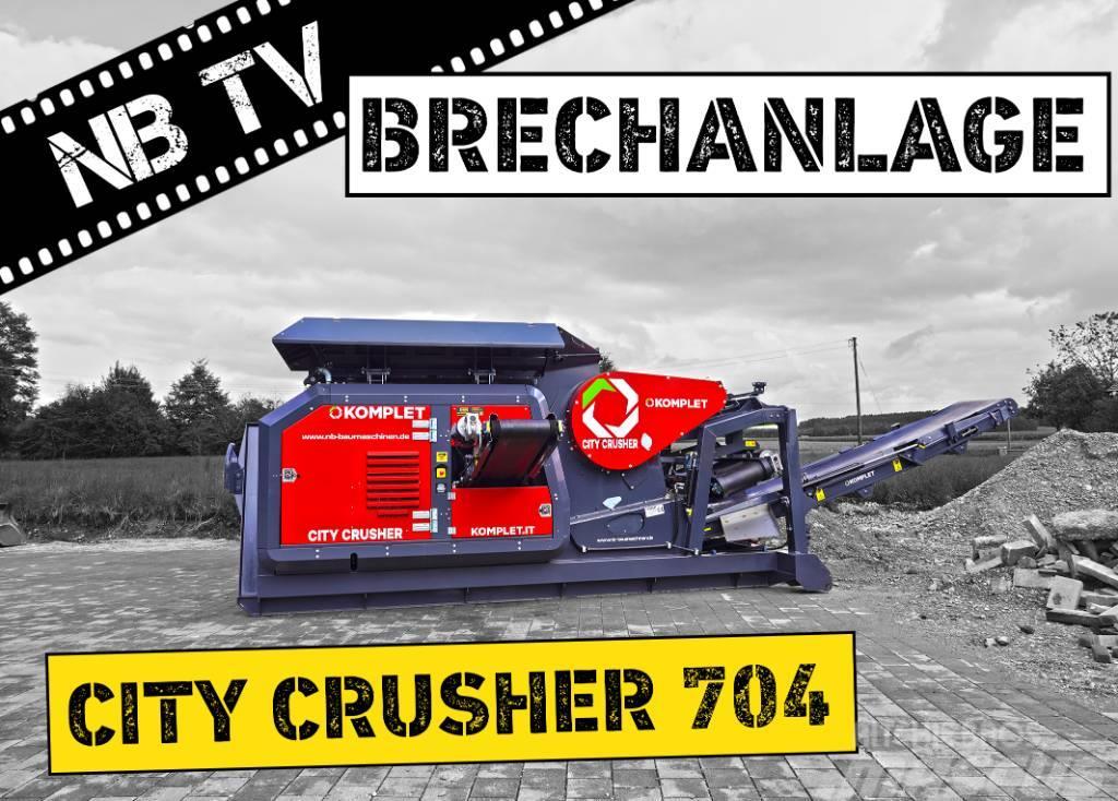 Komplet City Crusher 704 | Backenbrecher Hakenlift Zeefinstallatie
