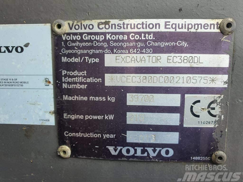 Volvo EC 380 D L Rupsgraafmachines