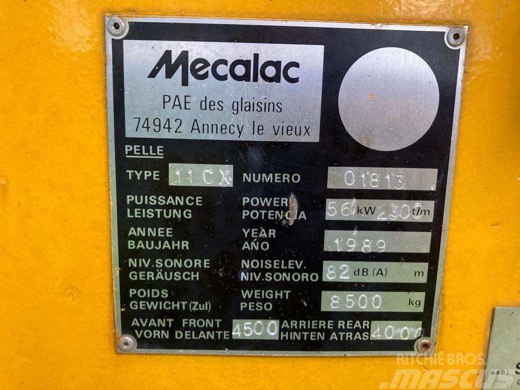 Mecalac 11 C X Wielgraafmachines