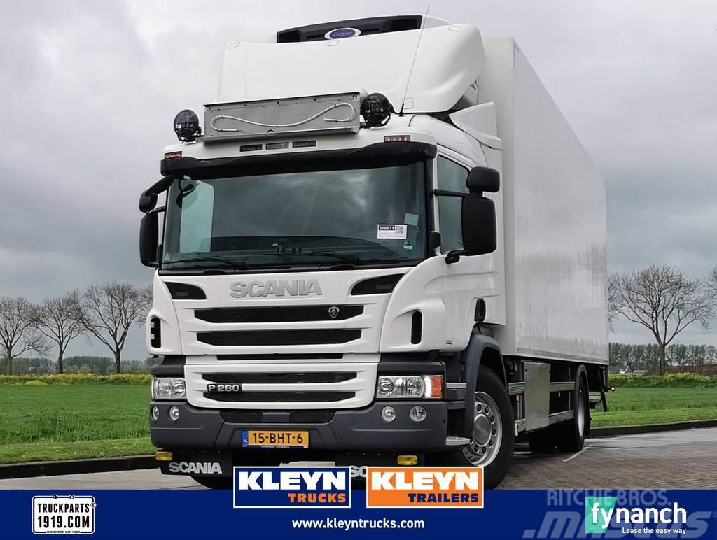 Scania P280 carrier -22 taillift Koelwagens