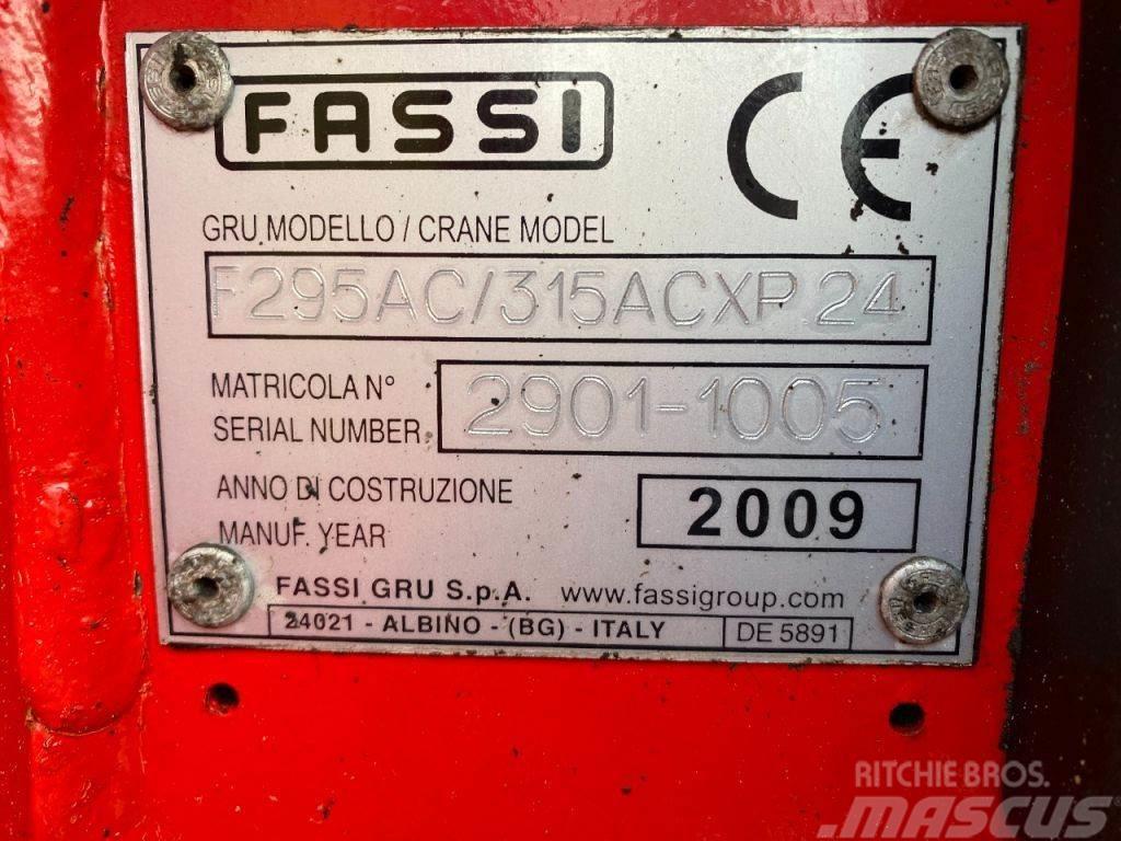 Fassi F315 A.24 + REMOTE + 4X OUTRIGGER F315ACXP.24 Laadkranen