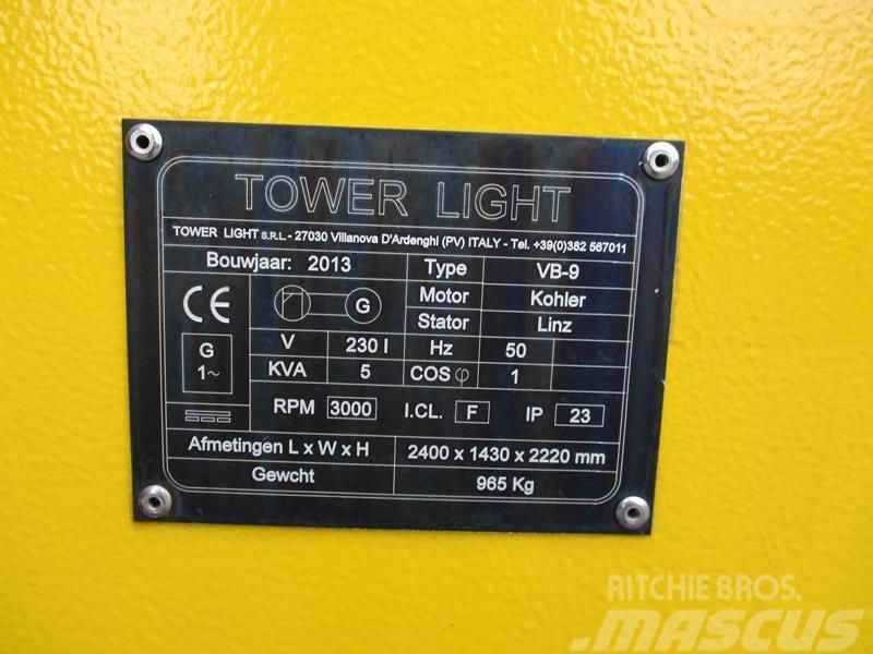 Towerlight VB - 9 LED Mobiele lichtmasten
