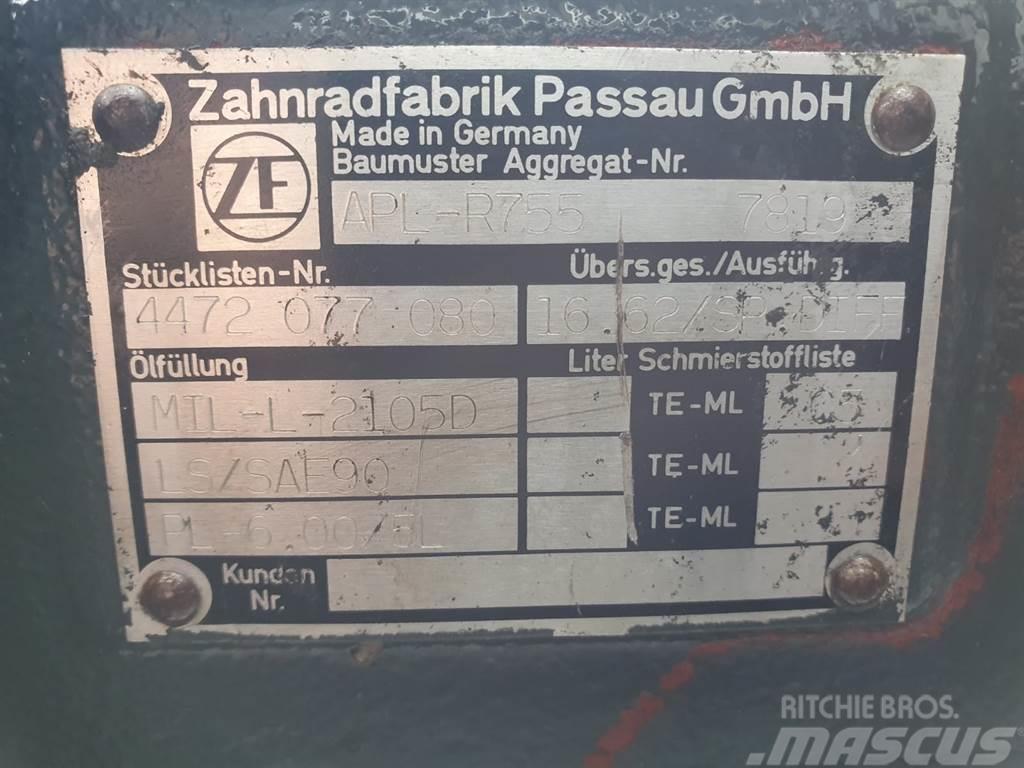 ZF APL-R755 - Ahlmann AZ 14 - Axle Assen