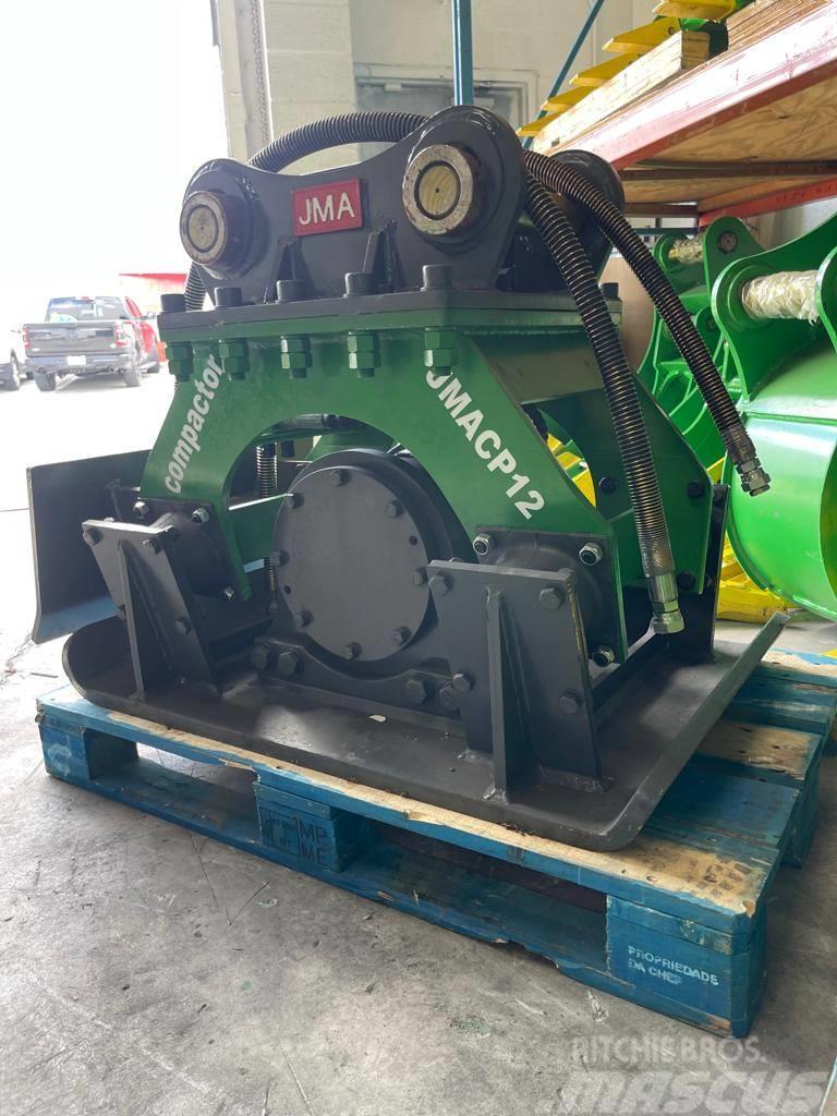 JM Attachments Plate Compactor  for New Holland EH130 Trilmachines